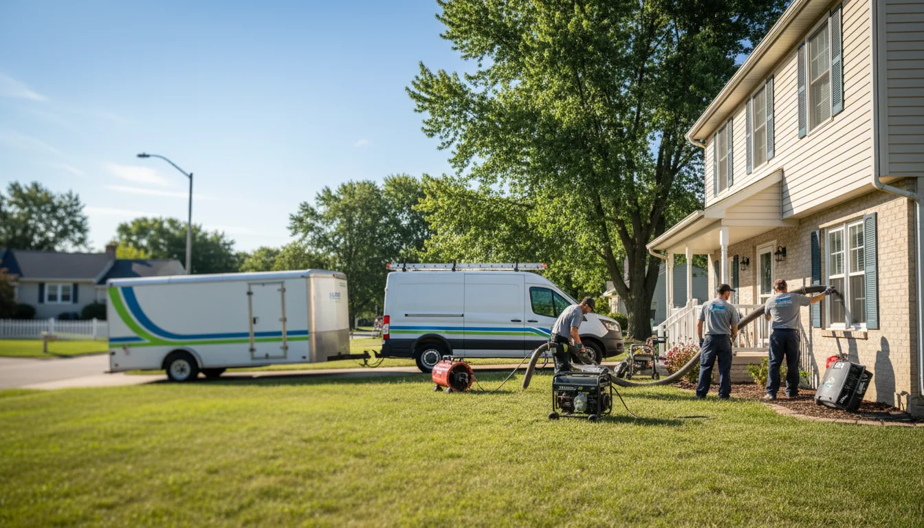 Flooded Basement Restoration And Cleanup With Repair in Leigh, NE near me